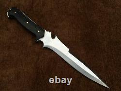 Custom Handmade D2 Tool Steel Resident Evil 4 Leon Knife Hunting Knife
