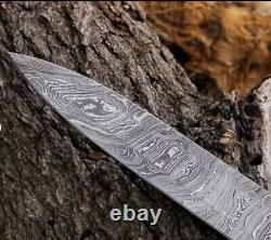 Custom Handmade Damascus Steel Blade Rapier Sword Medieval Sword Hunting Sword