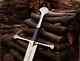 Custom Handmade Movie Replica Anduril Sword Stainless Steel Sword With Scabbard