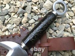Custom Handmade Spring Stainless Steel Minato's Kunai With Sheath, Christmas Gif