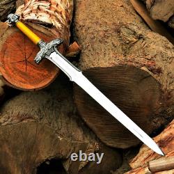 Custom Handmade Stainless Steel Blade Conan Hunting Sword The Barbarian Sword 45