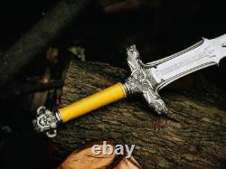 Custom Handmade Stainless Steel Blade Conan The Barbarian Sword Hunting Sword