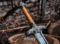 Custom Handmade Stainless Steel Blade Conan The Barbarian Sword Hunting Sword