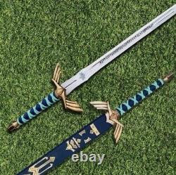 Custom Handmade Stainless Steel Blade LEGENDS OF ZELDA Sword Battle Ready Sword