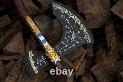 Custom Handmade Stainless Steel Blade Leviathan Axe Viking Axe Viking Hatchet