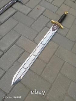 Custom Handmade Stainless Steel Blade Riptide Sword Of Percy Jackson Battle