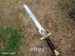 Custom Handmade Stainless Steel Blade Riptide Sword Of Percy Jackson Battle
