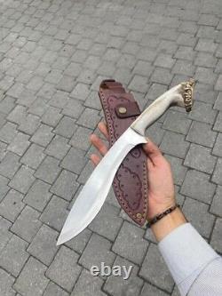 Custom Handmade Stainless Steel Blade Survival Kukri Knife Hunting Knife Camping