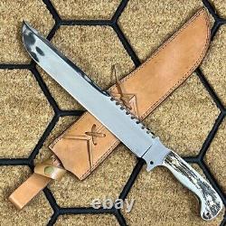 Custom Handmade Stainless Steel Blade Survival Machete Knife Hunting Knife