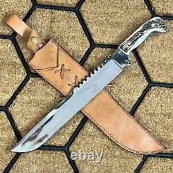 Custom Handmade Stainless Steel Blade Survival Machete Knife Hunting Knife