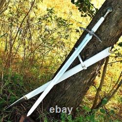 Custom Handmade Stainless Steel Blade Sword Of Glamdring Elvenking Long Sword