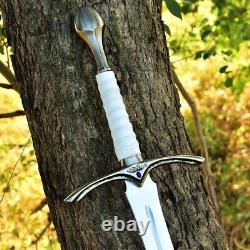 Custom Handmade Stainless Steel Blade Sword Of Glamdring Elvenking Long Sword