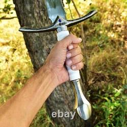 Custom Handmade Stainless Steel Blade Sword Of Glamdring Elvenking Long Sword