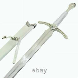 Custom Handmade Stainless Steel Blade Sword Of Glamdring Elvenking Long Sword