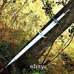 Custom Handmade Stainless Steel Blade Sword Of Glamdring Elvenking Long Sword