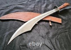 Custom Handmade Stainless Steel Blade Viking Sword-Hunting Sword-Camping Sword
