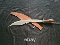 Custom Handmade Stainless Steel Blade Viking Sword-Hunting Sword-Camping Sword
