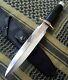 Custom Handmade Stainless Steel Hunting Dagger knife w / Micarta Handle & Sheath