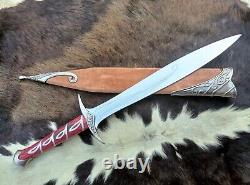 Custom Handmade Stainless Steel Lord of Ring Sting Sword with Scabbard