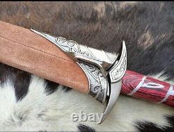 Custom Handmade Stainless Steel Lord of Ring Sting Sword with Scabbard