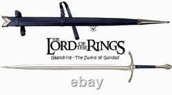 Custom Handmade Stainless Steel Lord of Rings the Sword of Gandalf & Sheath