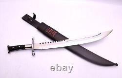 Custom Handmade Survival Camping Stainless Steel High Carbon Hunting D2 Sword