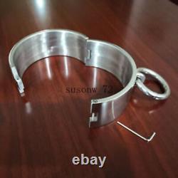 Custom Heavy Stainless Steel 6cm Height Neck Bound Restraint Collar Cangue