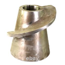 Custom Industrial Food Grade Stainless Steel Auger Mixing Screw Blade Section A