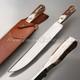 Custom Made 12 C27 Stainless Steel Edwin Forest BOWIE Replica WithStag Horn Scales