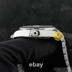 Custom Made 39mm Gray Style Numeral DJ Dress Mod Watch NH35 Regulated Movement