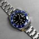 Custom Made 40mm Blue Diver Style Mod Watch with NH35 Regulated Movement