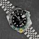 Custom Made 40mm Green Black GMT Diver Style Mod Watch with NH34 Movement