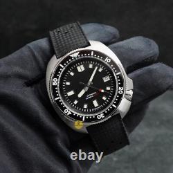 Custom Made Black 44mm Willard Style Watch Mod NH35 Automatic Regulated Movement