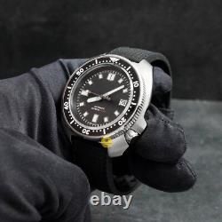 Custom Made Black 44mm Willard Style Watch Mod NH35 Automatic Regulated Movement
