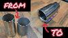 Custom Made Exhaust Tips Stainless Steel