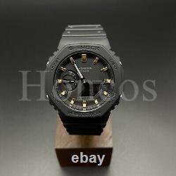 Custom Made MODS Watch GA2100-1A1 Gold Scale Rings G-SHOCK Casio US