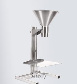 Custom Made-Manual Filling Machine Stainless Steel Large Diameter Feeding Funnel