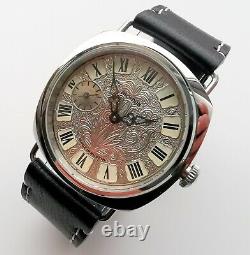Custom Made Molnija 3601 -6 Converted Into Wrist Watch Luxury Panerai Style