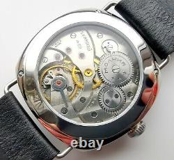 Custom Made Molnija 3601 -6 Converted Into Wrist Watch Luxury Panerai Style