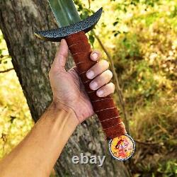 Custom Made Viking Medieval Hunting Sword The Blade Stainless Steel Swords SF-46