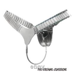 Custom Men Chastity Belt Stainless Steel CB Metal Lock Abstinence Chastity Cage