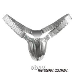 Custom Men Chastity Belt Stainless Steel CB Metal Lock Abstinence Chastity Cage