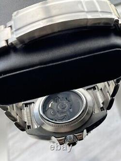 Custom NH35 movement mod seiko mod -black sub automatic watch GS Mod