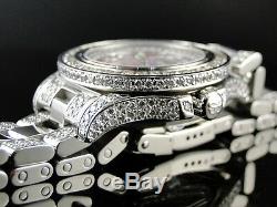 Custom New Ladies Breitling Aeromarine Pink Colt Ocean Diamond Watch 9.5 Ct