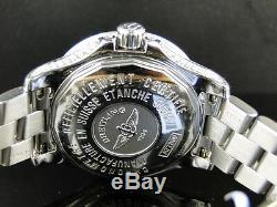 Custom New Ladies Breitling Aeromarine White Colt Ocean Full Diamond Watch 15 Ct