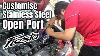Custom Open Port Stainless Steel Ford Fiesta