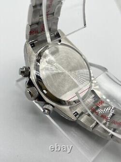 Custom Premium Built Seiko Mod VK63 Quartz Chronograph Watch 40mm
