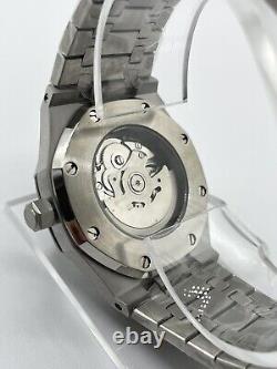 Custom Premium Built Seiko'Royal Oak' Seikoak Mod NH35 Automatic Watch 41mm