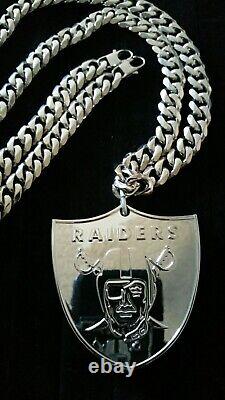 Custom Raider Chain XL polished solid stainless steel
