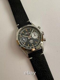 Custom Renovo Big Eye Pulsations Dial Serviced Venus 188 Chronograph Watch